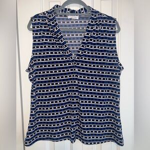 Calvin Klein XL sleeveless blouse
